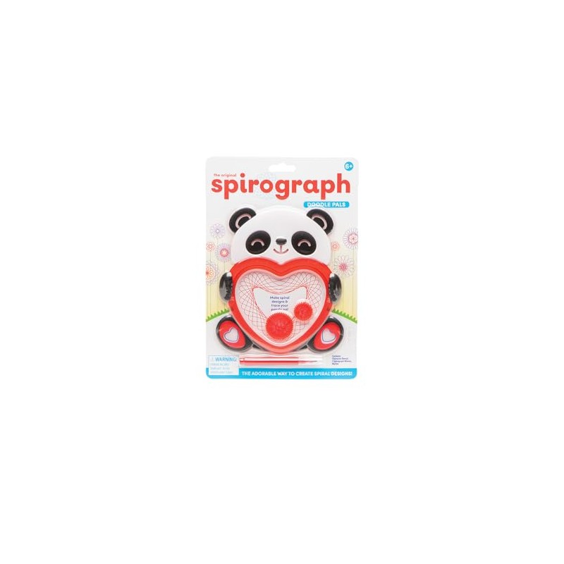 Playmonster Spirograph Doodle Pals-Panda, Multi, One Size