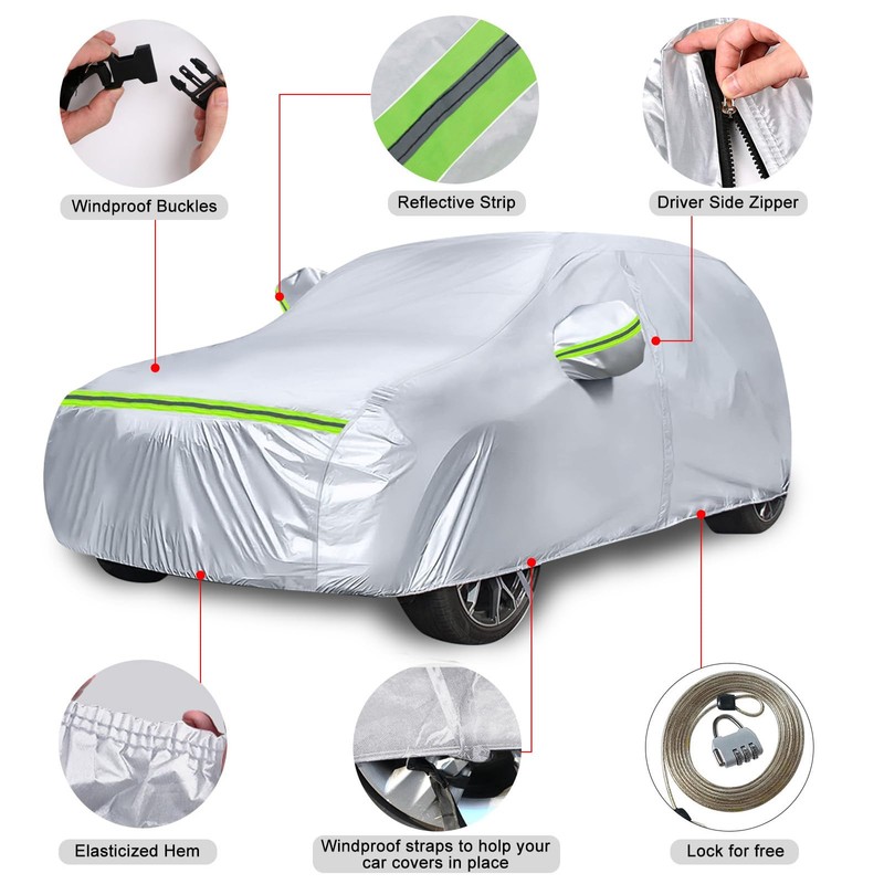 Waterproof Car Covers Replace for 2017-2025 Range Rover Velar, 6