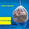 Premium Fine Mesh Laundry Bag - Sturdy White Mesh Material