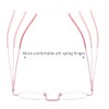 MMOWW 3 Pack Half Frame Reading Glasses for Women Men