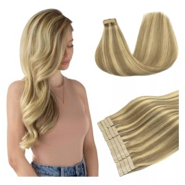 Doores Extensiones Cabello Natural Balayage Rubio Resalta 14in 50gr