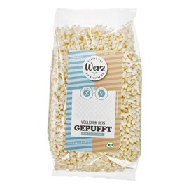Werz Bio Vollkorn Reis gepufft, glutenfrei (1 x 125 gr)