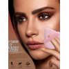 Juego De 50 Borlas De Maquillaje En Polvo De Doble