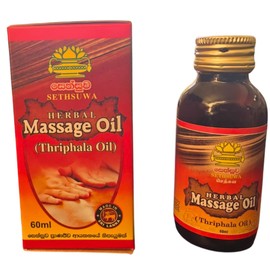 Massage Oil | Pure Sesame Oil Infused with Thripala | Miracle Massage Oil | 60 ML