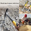 behone Geological Chisel Hammer Geologist Hammer Geological Exploration Hammer with
