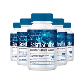 VIDAPLEXTRA VIDAPLEXTRA Sciati Soothe Capsules - Sciati Soothe Capsules (5 Pack, 300 Capsules)