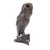 Richard Cooper & Company Solid Bronze Miniature Barn Owl, Rich