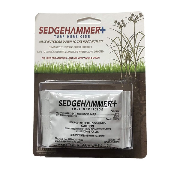 Sedgehammer Plus Turf Herbicide - USA-Made Purple & Yellow Nutsedge
