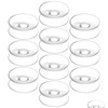 PRETYZOOM 10pcs Double Sided Suction Cups, 1'' Mini Clear PVC