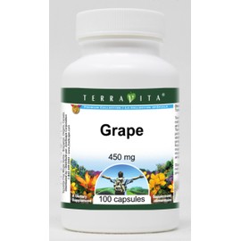 Grape - 450 mg (100 Capsules, ZIN: 520457) - 3 Pack