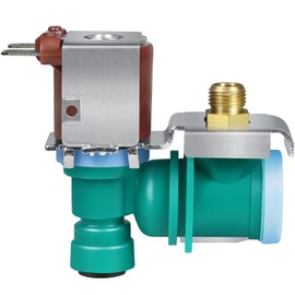 W10238100 WPW10238100 W10498992 Refrigerator Water Inlet Valve, Compatible with Whirlpool Kitchen-Aid Kenmore May-tag Ikea Refrigerator, Replacement for W11451511 AP6017532 IMV-8100 K-77473 S-86-QC N