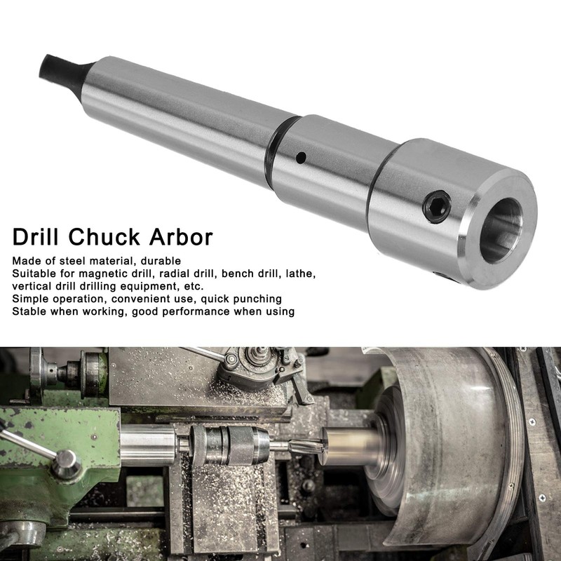 Shank Adapter Mt3 for 3 4 Silver Steel Drill Chuck