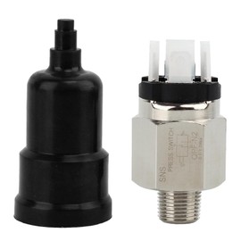 SNS 1/4 Inch NPT Male Thread Pneumatic Adjustable Diaphragm Type Pressure Switch Normally Open and Closed Integrated QPF-N2