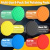 6 Pcs 7.5 Inch Buffing Pads, Polishing Pad for 7