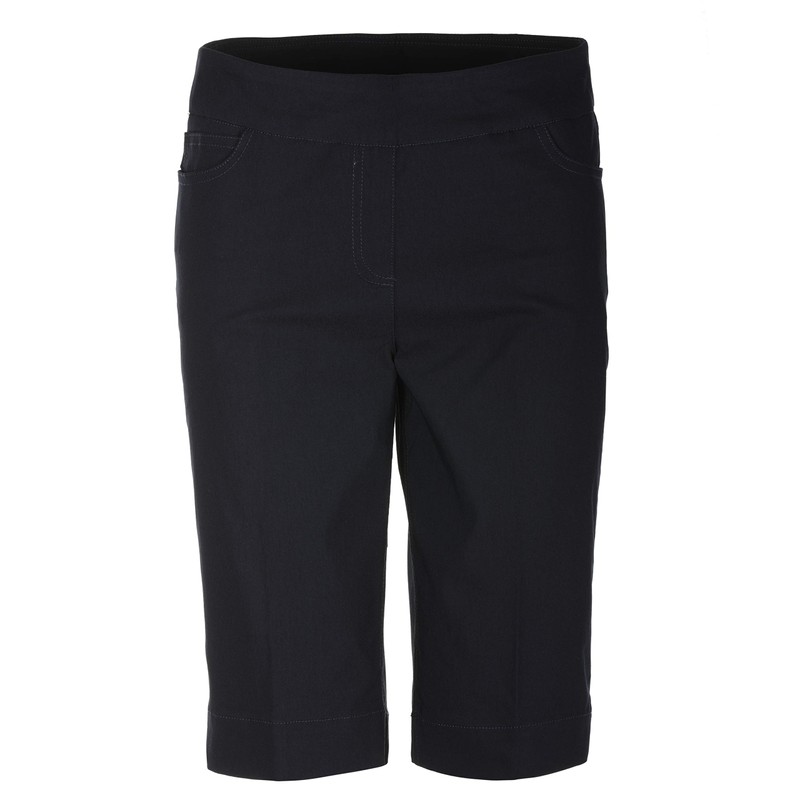 SLIM-SATION Pantalones Cortos de Golf para Mujer, Midnight, XX-Small