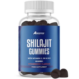 Shilajit 60 Gummies 14000mg Shilajit Per Serving 20% Fulvic Acid - Vegan Friendly