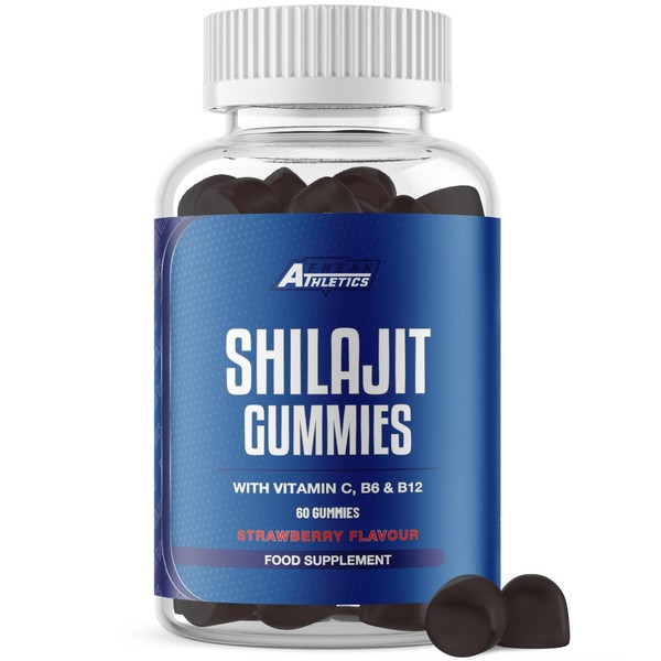 Shilajit 60 Gummies 14000mg Shilajit Per Serving 20% Fulvic Acid