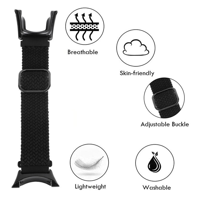Nylon Weave Elastic Watch Band for Suunto Ambit 1 2