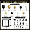 Graduation Decorations 2026, Graduation Party Decorations Graduation Balloons Arch Kit