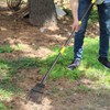 Rake for Leaves, Small Leaf Rake for Garden, 70-inch Adjustable