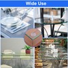 Vikrami lighting 30pcs 20mm Featuring Double Sided Suction Cups，Small Plastic
