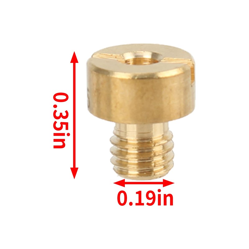 partszen Carburetor Main Jet Kit for Mikuni VM22 VM24 VM26