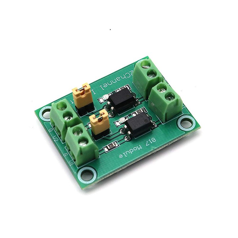 DollaTek 5pcs 817 Optocoupler 2-Way Voltage Insulation Board Voltage Control