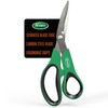 Scotts 8 in. All-Purpose Steel Garden Utility Shears with Serrated