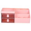 jojofuny Desktop Organizer Drawers Cute and Functional Makeup Storage Box