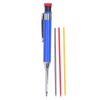 Mechanical Carpenter Pencil Set 12 Refill Heavy Duty Long Nose