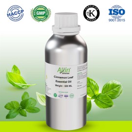 Allin Exporters Cinnamon Leaf Oil - 100% Pure, Natural & Undiluted - 500 ML