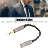 3.5 Male to 2.5 Female Adapter Portable Silver Plated Copper