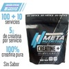 Meta Nutrition Creatina Monohidratada Micronizada Pura. 550gr, 110 Porciones Edición