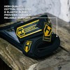 HOSSTILE Heavy Duty Knee Wraps (Pair) – Durable Cotton-Polyester Blend,