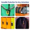 BRILLIRARE 2 Pack TSA Approved Luggage Locks, Combination Travel Padlock,