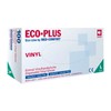 AMPRI Vinyl Gloves, White, Medium, Powder Free, Eco Plus: Buy