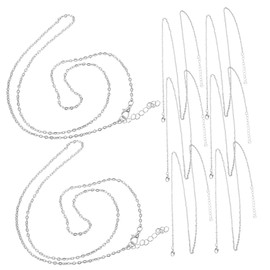 COHEALI Pcs Metal Necklace Chain Lobster Clasp DIY Jewelry Making Supplies for Necklace Bracelet Choker