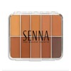 Senna Cosmetics Slipcover Palette Small Foundation 2, Medium-Dark