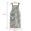 Colexy Kitchen Apron, Pack of 2 Floral Aprons with Large