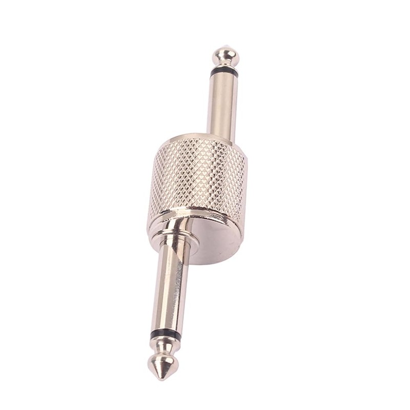 NUOLUX Silver Guitar Effect Pedal Coupling Plug, Made of Durable