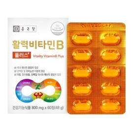 Chong Kun Dang Vitality Vitamin B Plus 800mg x 60 Tablets