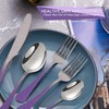 24 Pieces Flatware Set, Stainless Steel Cutlery Set with Silverware