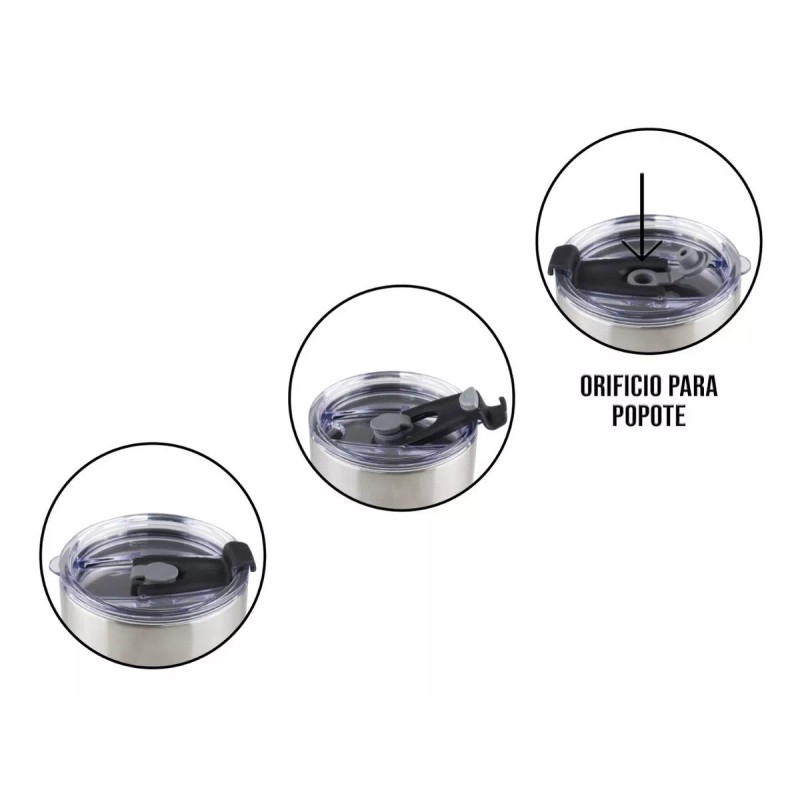 Control Expert Vaso Termo Acero Inoxidable P/ Cafe 20oz Térmico