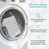 eefaYIYIFA 12 Pack Steam Mop Replacement Pads, Washable Microfiber Scrub