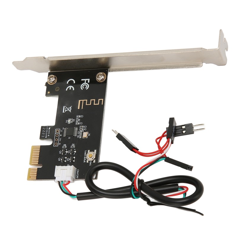 Computer Power Reset Switch PCIE Card Precise Control Thickened Gold
