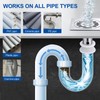 BELL BIRD Drain Opener,Powerful Unclogging,Crystal lye, Sodium hydroxide, Unclog drains,