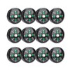 12pcs Button Compass, 20mm Pocket Compass Mini Compass Oil Filled