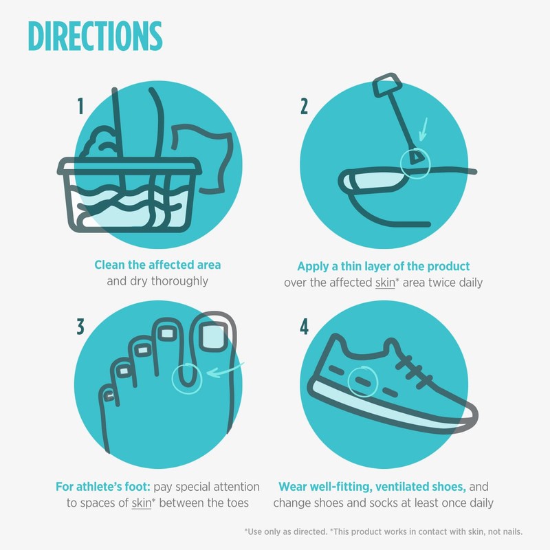 Comfort Zone Tolnaftate 1% Anti Fungal Liquid Solution, Soothes Itching,