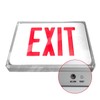 eTopLighting 2pack Red Letter LED Emergency exit Lights, 120V-277V Universal