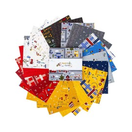 Jennifer Long It Takes a Village 5" Stacker 42 5-inch Squares Charm Pack Riley Blake 5-15460-42